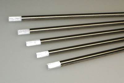 Electrodes Tungstène ZIRCONIUM 0,8% - Ø 1 mm  BLANC