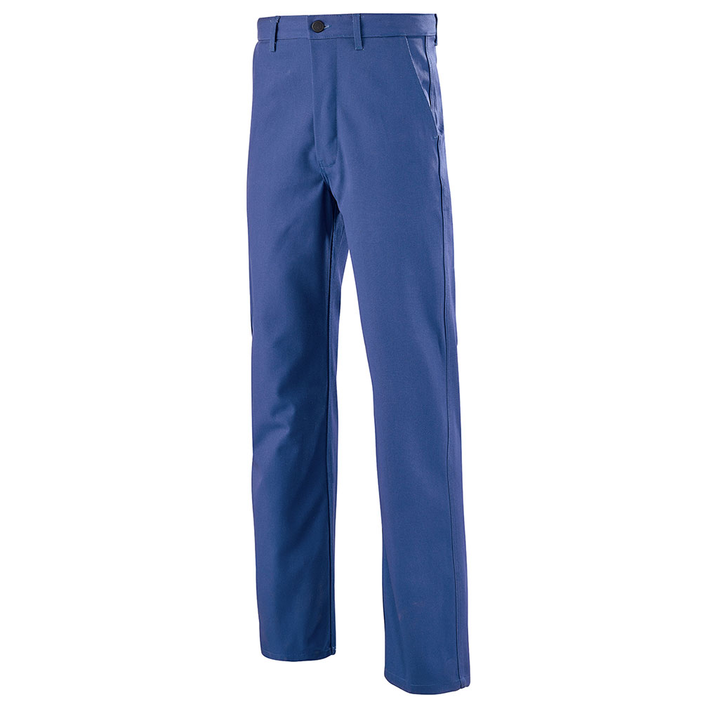 Pantalon de travail, bleu bugatti, 60% coton 40% polyester 300 gr/m²