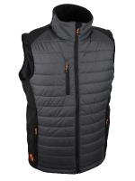Gilet chaud et confortable softshell &amp; polyamide ripstop