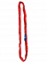 Elingues ronde rouge synthétique 1.5 m 5 Tonnes